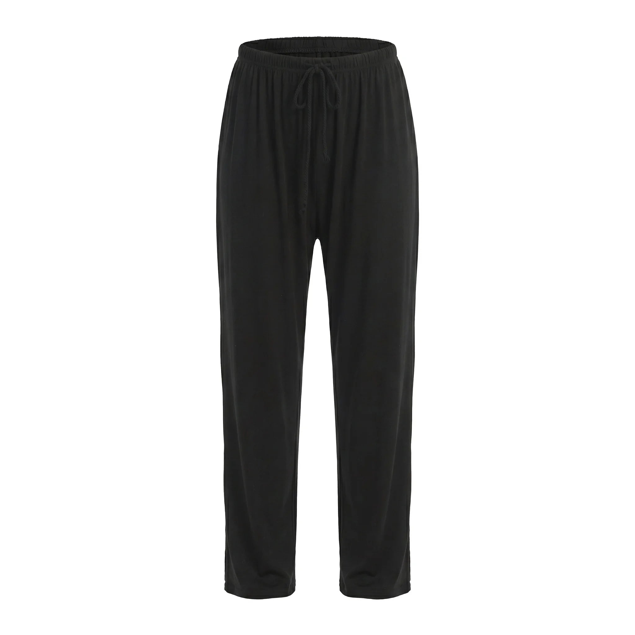 Women's Soft Knitted Home Pants Comfortable Casual Sleeping Pants Elastic Waistband Loose Fit