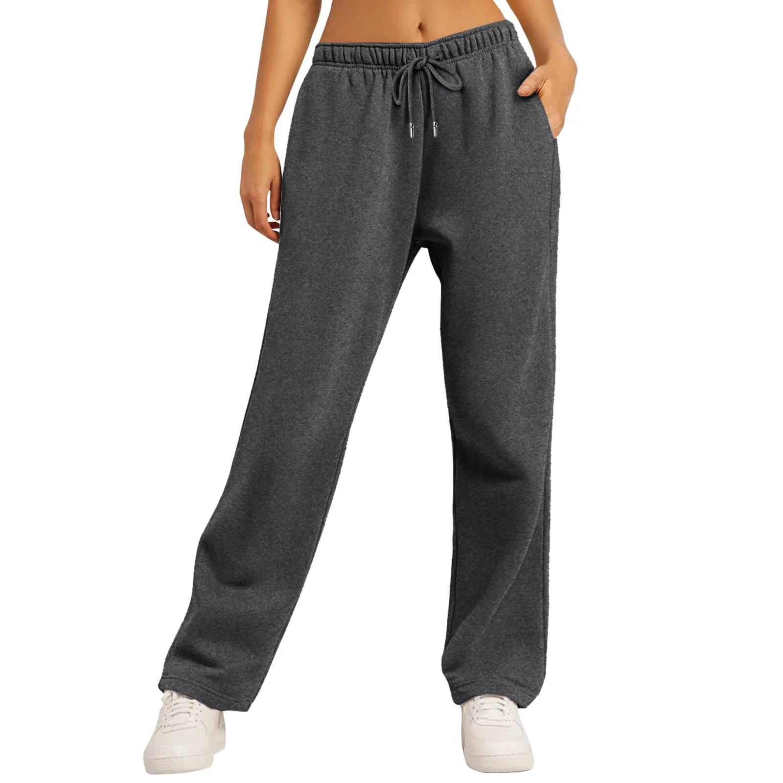 Women's Fashionable Street Style Jogging Sweatpants Autumn Winter Casual Pants Versatile Personality Couple's Sports Pants